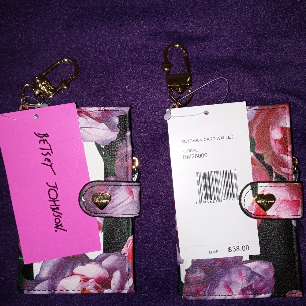 Betsey Johnson Keychain wallets